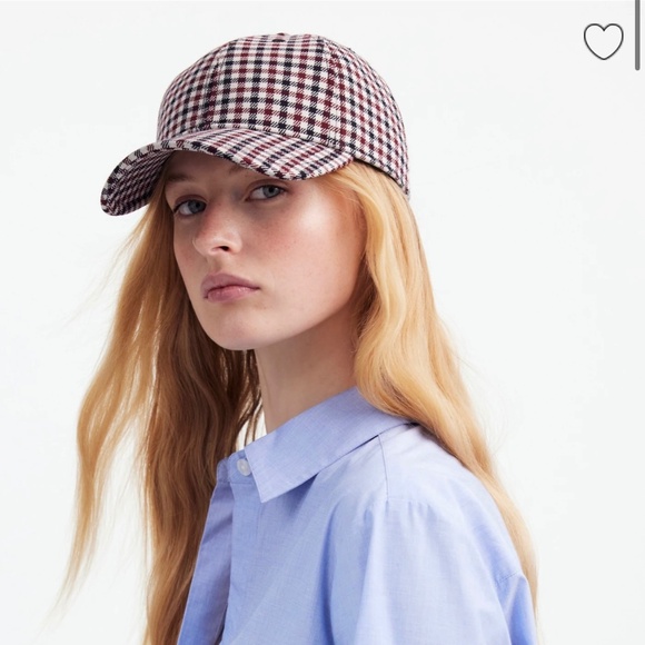 Madewell Accessories - NWOT Madewell Houndstooth Baseball Hat